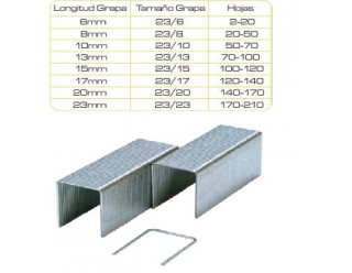 001123XX GRAPA 23 KW  (50 nagel, 9, 82) TALONARIOS.GRUESOS PAPEL