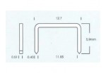 001266 GRAPA 26 (66) PARA GRAPADORA ELECTRICA EN 6 Y 8 MM. 26-6 26-8 66-6 66-8