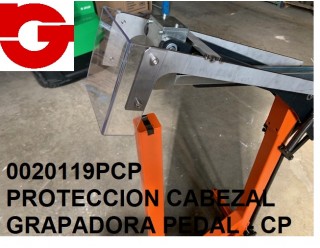 0020119PCP PROTECCION CABEZAL GRAPADORA PEDAL - CP