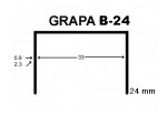 0021124 GRAPA B-24 MM. 
14.000 x embalaje