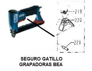 0030B16420SEG SEGURO GATILLO MAQUINA 380/16-420 BEA