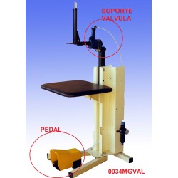 0034MGVAL SOPORTE Y VALVULA PEDAL GRAPADORA ANILLA HR-60 VR-60 A-61