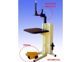 0034MGVAL SOPORTE Y VALVULA PEDAL GRAPADORA ANILLA HR-60 VR-60 A-61