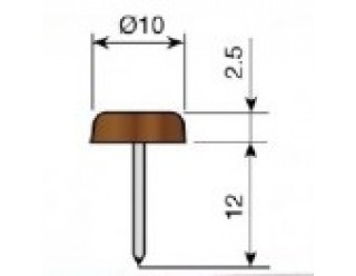 0035B11 TACO TOPE PUERTA COCINA COLORES B11