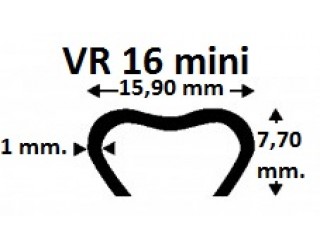 0035L16 GRAPA VR-16 MINI  GALVANIZADA (LIG-16) OMEGA
EMBALAJE 60.000 UDS.