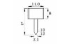 0034MN77 MAQUINA TACO  BT-515 MN/77  - TASSELLI