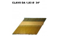 Clavos-Clavadoras DA 1,8 34º 