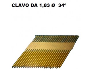 Clavos-Clavadoras DA 1,8 34º 