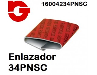 16004234PNSC UNIONES METAL.CERRADA FLEJE ACERO SIGNODE 34 PNSC 19X26,6 MM 
CAJA 5000