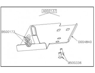 1601118ITA20PL PLACA BASE PROTECCION FLEJADORA ITA20 OMS20 REF. A000137