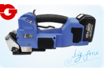 16011L19 FLEJADORA BATERIA L19 PET 13 A 19 MM. 
CARGADOR + BATERIA 18V 5Ah
