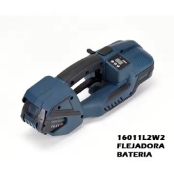 16011L2W2 FLEJADORA BATERIA W2 PET 13 A 16 MM. 
CARGADOR + BATERIA