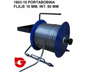 1603-10 PORTABOBINAS FLEJE PP-10 MM INT. Ø60 MM