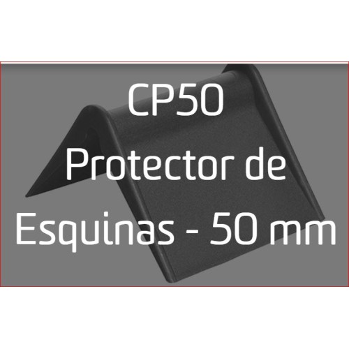 16066045580 PROTECTOR DE ESQUINA CP50 con cavidad para proteger los bordes ancho de amarre máx. 50mm
