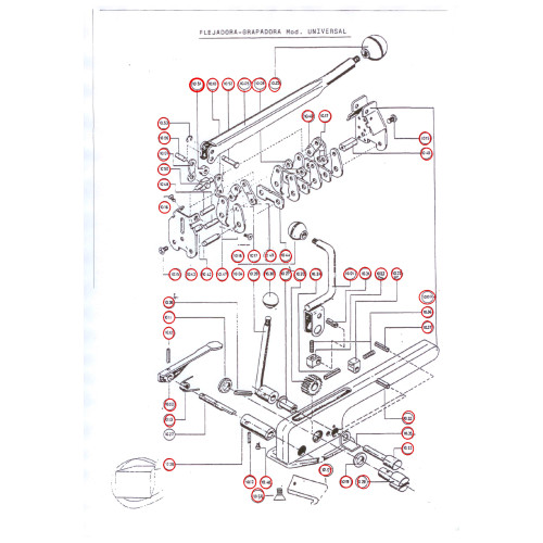 16900XX REPUESTOS FLEJADORA MANUAL MCL UNIVERSAL 