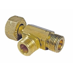 RETRAFALEL 18970 Double connection for propane cylinder including 1 T-connection, 1 U-shaped hose : 0,35 m -13.78 in