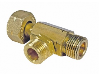 RETRAFALEL 18970 Double connection for propane cylinder including 1 T-connection, 1 U-shaped hose : 0,35 m -13.78 in