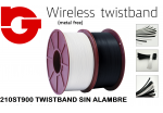 210ST900 TWISTBAND SIN ALAMBRE TIEFIX BOBINA 900 MTS. BLANCO