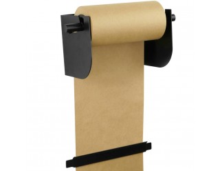 37-2007 Portarrollos de pared, Dispensador de papel de embalaje en bobinas de hasta 21cm 8