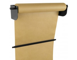37-2010 Portarrollos de pared, Dispensador de papel de embalaje en bobinas de hasta 62cm 24