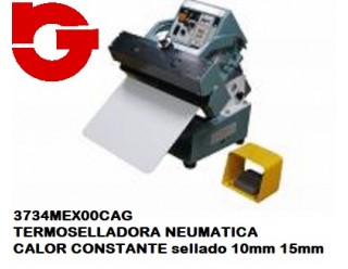3734MEX00CAG TERMOSELLADORA NEUMATICA CALOR CONSTANTE 10 mm / 15 mm