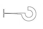 46-08901-2 Standard Hooks (polypropylene)- 1.0''''/25mm