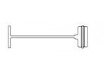 46-11018 Standard Paddle Swiftach (polypropylene) -  1.0''''/25mm