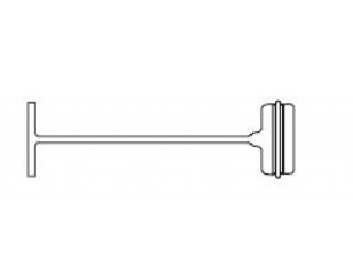 46-10659 Standard Paddle Swiftach (polypropylene) -  3.0''''/75mm