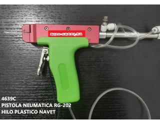 4639F PISTOLA NEUMATICA HILO PLASTICO NAVET  RG-202F FINE