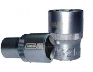 CLABV12080 VASO CORTO HEXAG. 1/2''''  8 mm