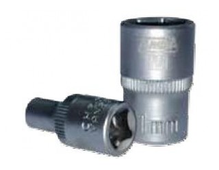 CLABV14040 VASO CORTO HEXAG. 1/4''''  4.0 mm