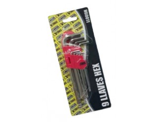 CLALL009H JUEGO LLAVES ALLEN HEX KIT 10-50