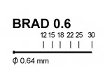 CLAPV06 MICRO BRAD 0.6 CABEZA