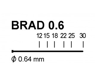 CLAPV06 MICRO BRAD 0.6 CABEZA