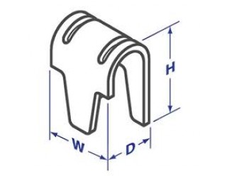 HAR-000CCP33 CLIP HARTCO CCP-33 11 MM.