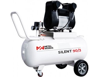 COM-458804050  Compresor Silent 90-3pro sin aceite 90L 3HP