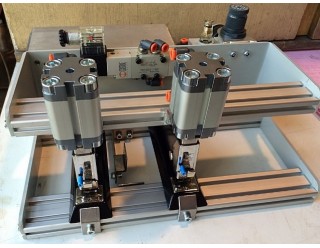 DATH300-3 GRAPADORA MESA PARA BLISTER  300 MM. NEUMATICA 3 CABEZALES 