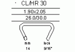 0035H30 GRAPA HR-30 GALVANIZADA