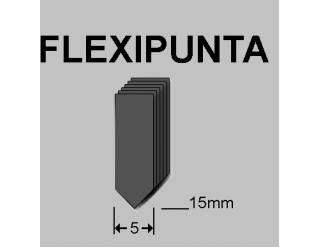 CLAGRF15A FLEXIPUNTA 15mm (NEGRA)