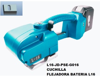 L16-JD-PSE-G016 CUCHILLA FLEJADORA BATERIA L16