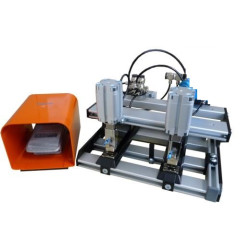 MGTH210-2P GRAPADORA MESA PEDAL PARA BLISTER TH 210 NEUMATICA 2 CABEZALES 
