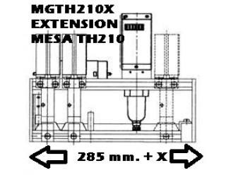 MGTH210X EXTENSION MESA PARA TH 210 285 mm.+X