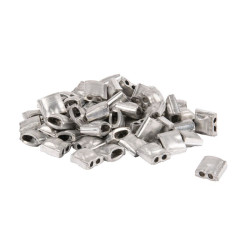 SEG100A85 PRECINTO ALUMINIO 8,5X8,5 MM 1000 UDS 