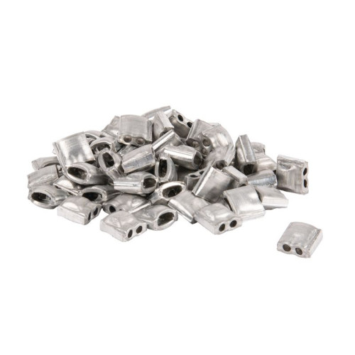 SEG100A85 PRECINTO ALUMINIO 8,5X8,5 MM 1000 UDS  SEG100A85 PRECINTO ALUMINIO 8,5X8,5 MM 1000 UDS