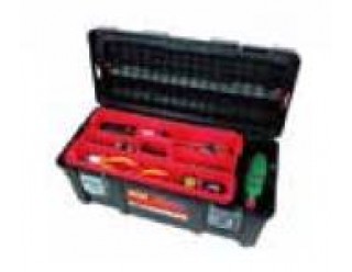 TAY172007 Caja herramientas profesional plástico cierres aluminio nº 650-B
