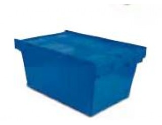 TAY266003 Euro-Caja con tapa nº 6434-T color azul