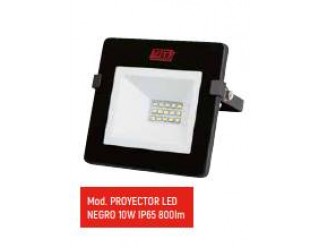 TAY510601 Proyector Led negro 10W IP65 800 lm