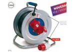 TAY780516 Enrollacable IP44 2 BASES 3P+T con termostato y tapa 40m. 7000W 4x1,5 Trifásico
