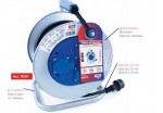 TAY785511 Enrollacable IP55 3 BASES 2P+T con termostato y tapa 25m. 4000W 3x2''5