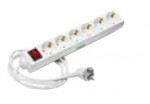 TAY811609 Base múltiple 6 BASES 2P+T con interruptor 3x1´5